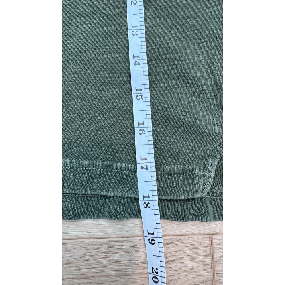 Frame Denim Oversized Crop Tee Organic Pima Cotton Size XS - Picture 8 of 9